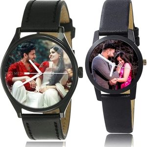 Customized picture Leather watch