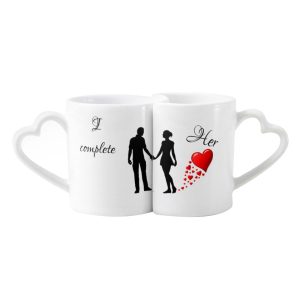 Couple Mug Gift - White Mug 2PCS