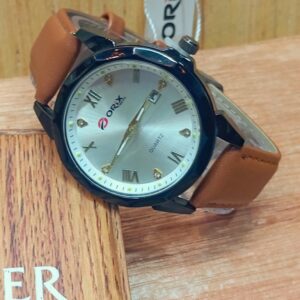 Men Watch Leather Strap Fashion