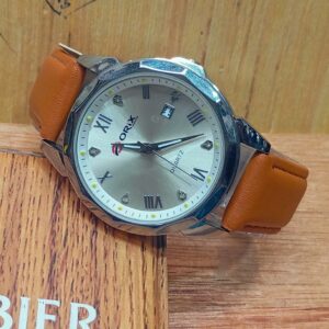 Men Watch Leather Strap Fashion