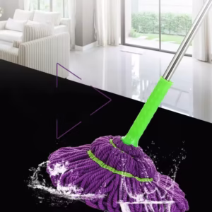 Self-Winning Rotary Mop, Smart Windows House, Kitchen Tiles, Wash Floors, Cleaning Cloth, Children's Nightgown, Replaceable, 360 Degrees