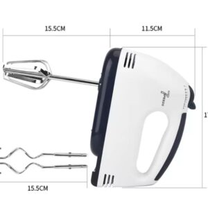Best Kitchen Baking Tools, Household Mini 7 Speed Automatic Electric Handheld Egg Beater Whisk Food Mixer Dough Mixer Machine