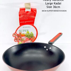 Non-Stick Deep-Frying Pan Pot Wok Pan Non-Stick Pan Flat Bottom Easy to Clean Pot