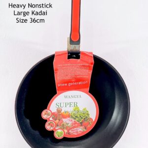 Non-Stick Deep-Frying Pan Pot Wok Pan Non-Stick Pan Flat Bottom Easy to Clean Pot