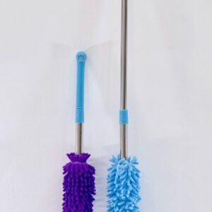 Portable Chenille Long Handle Extendable Microfiber Duster for Outdoor Office Home and Car Use