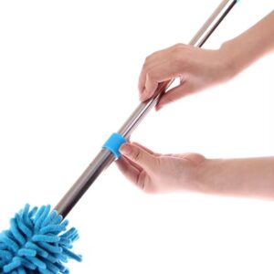 Portable Chenille Long Handle Extendable Microfiber Duster for Outdoor Office Home and Car Use