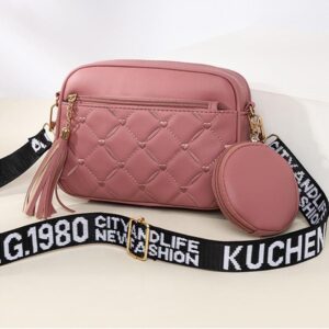 Luxury fashion bag for women padded crossdressing bag casual handbags handful mobile phone bag