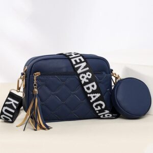 Luxury fashion bag for women padded crossdressing bag casual handbags handful mobile phone bag