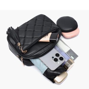 Luxury fashion bag for women padded crossdressing bag casual handbags handful mobile phone bag