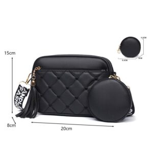 Luxury fashion bag for women padded crossdressing bag casual handbags handful mobile phone bag