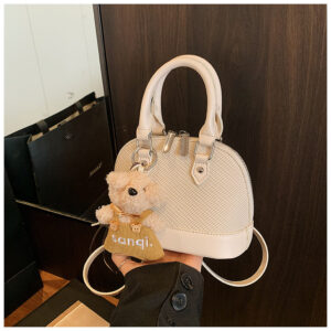 Mini hand-shaped side bag for women, versatile summer side bag, Korean handbag with single strap and zipper closure