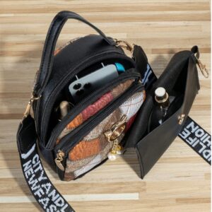 Geometric Holiday Women's Handbag Set 2 Piece