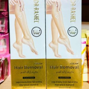 Dr. Rashel - Silk & Fresh Hair Removal Cream With Aloe Vera, Vitamin E & Essence Oil - 100g