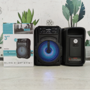 Bluetooth Speaker Gts-1346 Rechargeable Extra Bass Wireless Portable Speaker Mini Style 3 Inch TWS, FM, USB Audio Player - Speaker